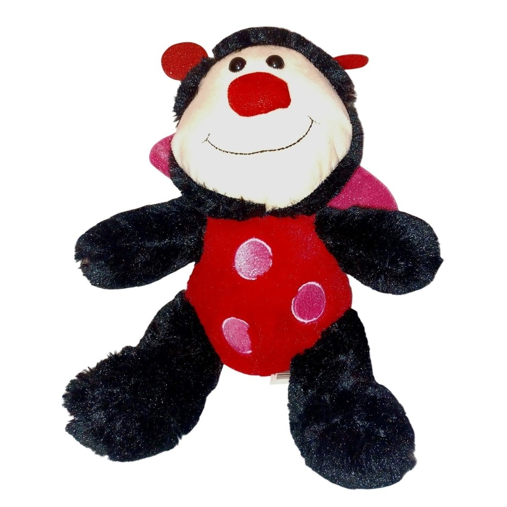 Dan Dee Collectors Choice Ladybug Plush Stuffed Animal Red Black 2013